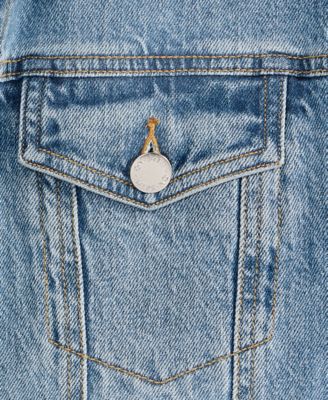 Women's Cotton Denim Trucker Jacket