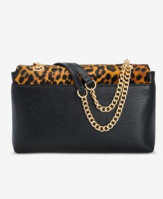 Soft Ajae Leopard-Print Shoulder Bag, Macy's Exclusive