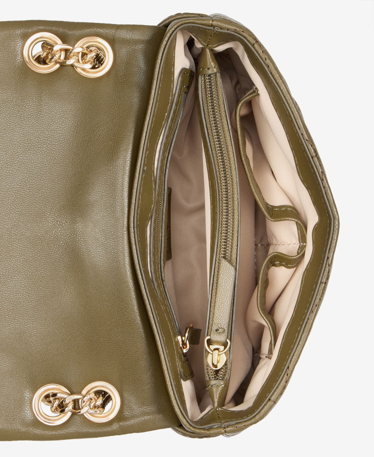 Inc International Concepts Mini Ajae Quilted Crossbody, Exclusively At Macy's In Green