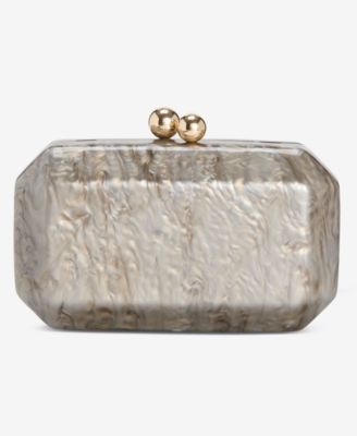 Mini Acrylic Minaudiere Clutch, Macy's Exclusive
