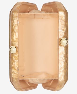Mini Acrylic Minaudiere Clutch, Macy's Exclusive