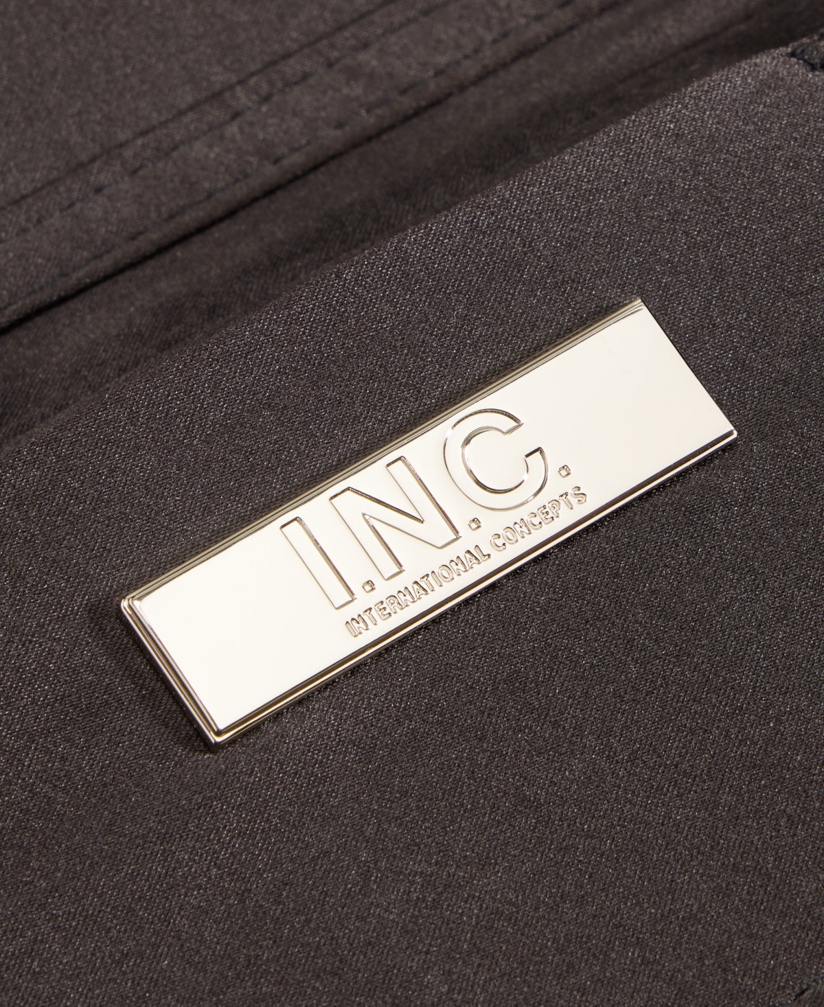 Inc International Concepts Prudence Small Diamond Mesh Crossbody, Exclusively At Macy's In Black