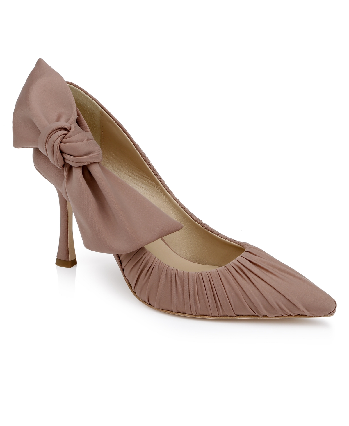 Badgley Mischka Collection Vanesa Pointed Toe Pump In Pink