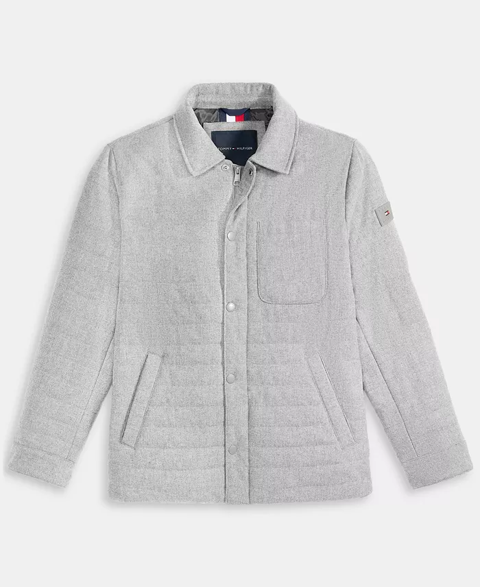 Men's Quilted Shirt Jacket - thumbnail 3