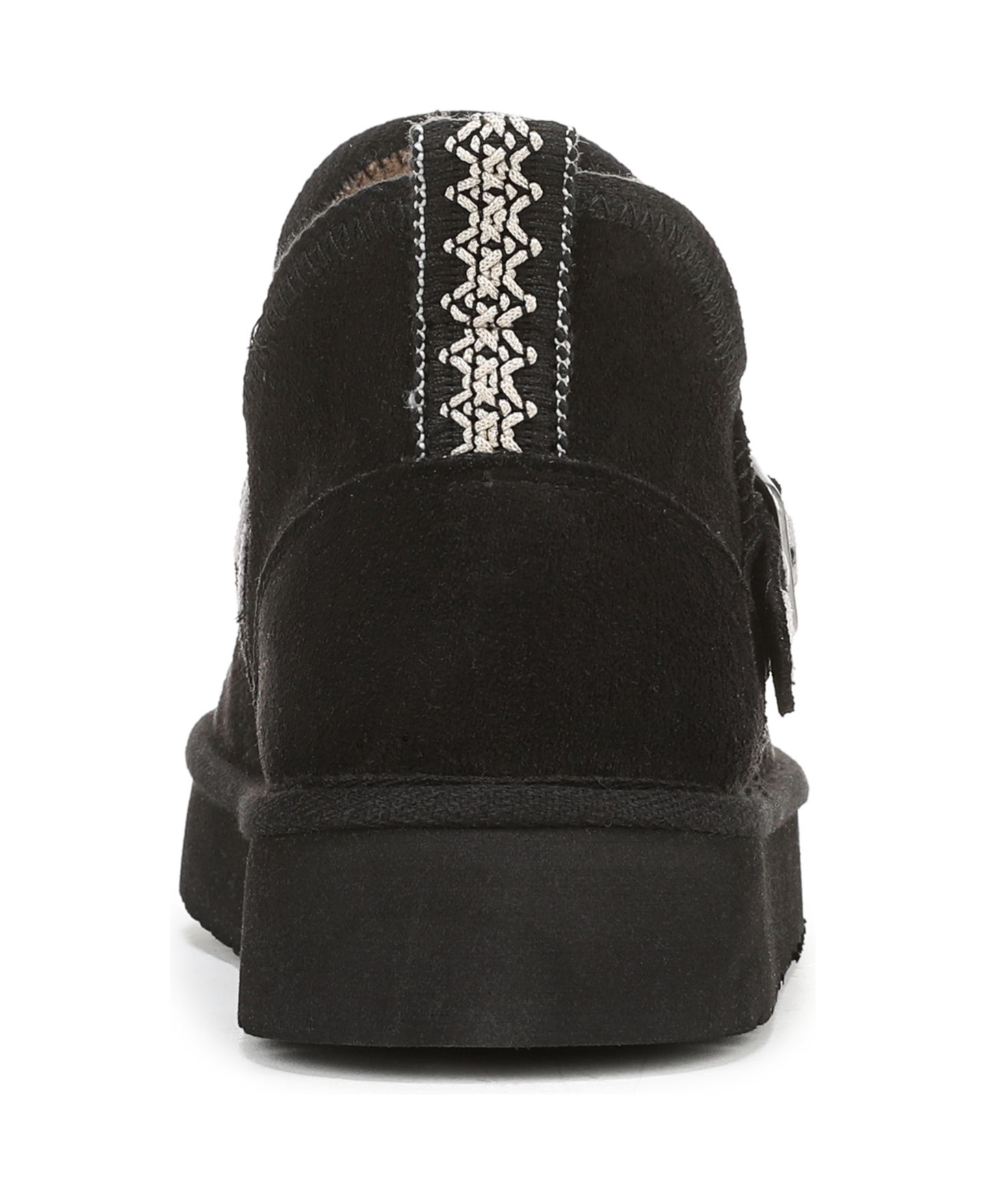 Женские ботинки Blowfish Malibu Mokolo Round Toe Pull On Platform Short, цвет: Чёрный искусственный замшевый — фото 3