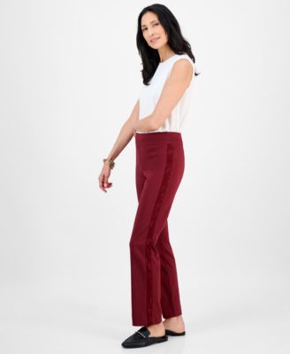 Women's Lace Side Panel Pull-On Pants