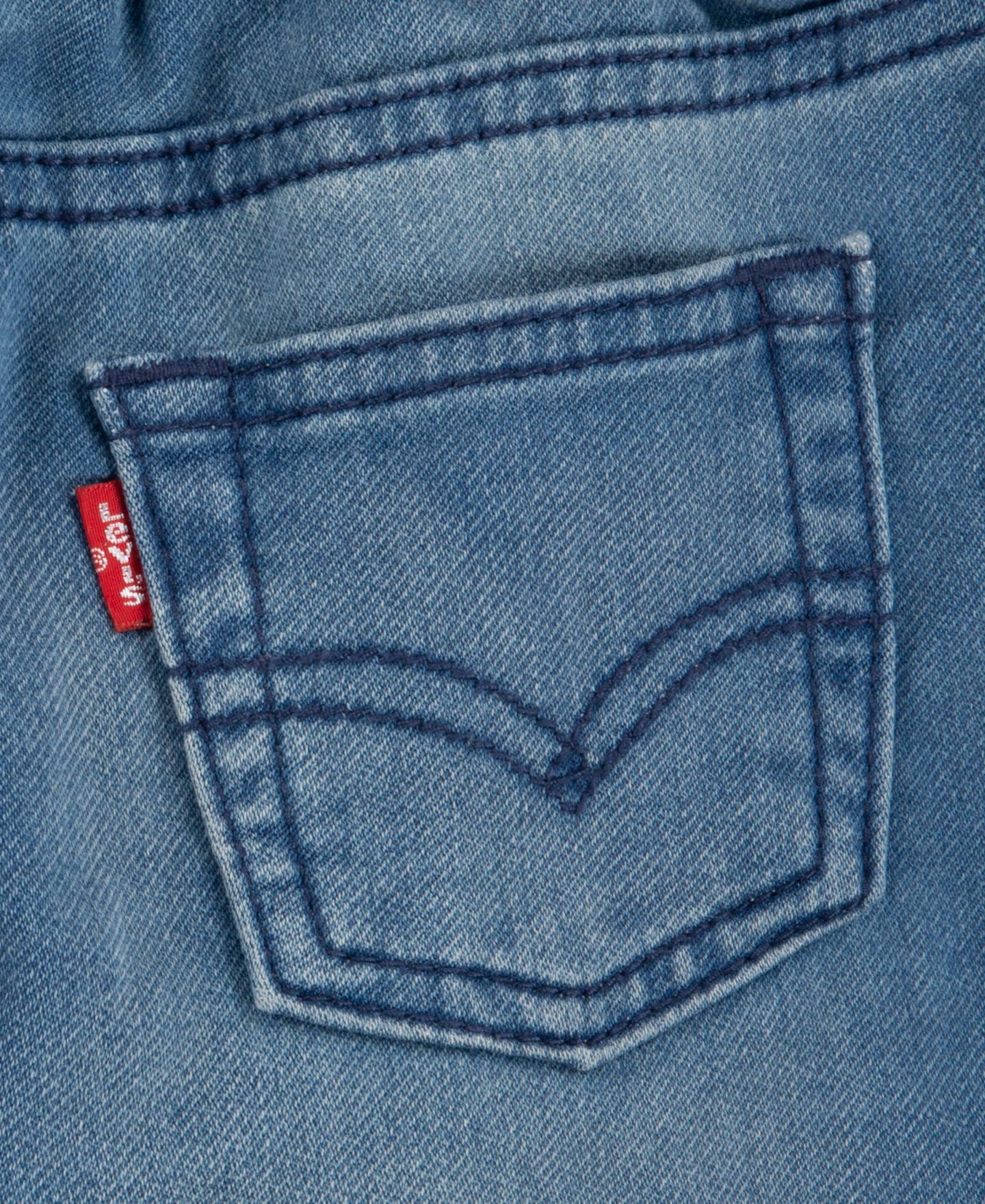 Брюки Levi's Knit Denim Jogger Pants для мальчиков-малышей, цвет: Морская соль — фото 3