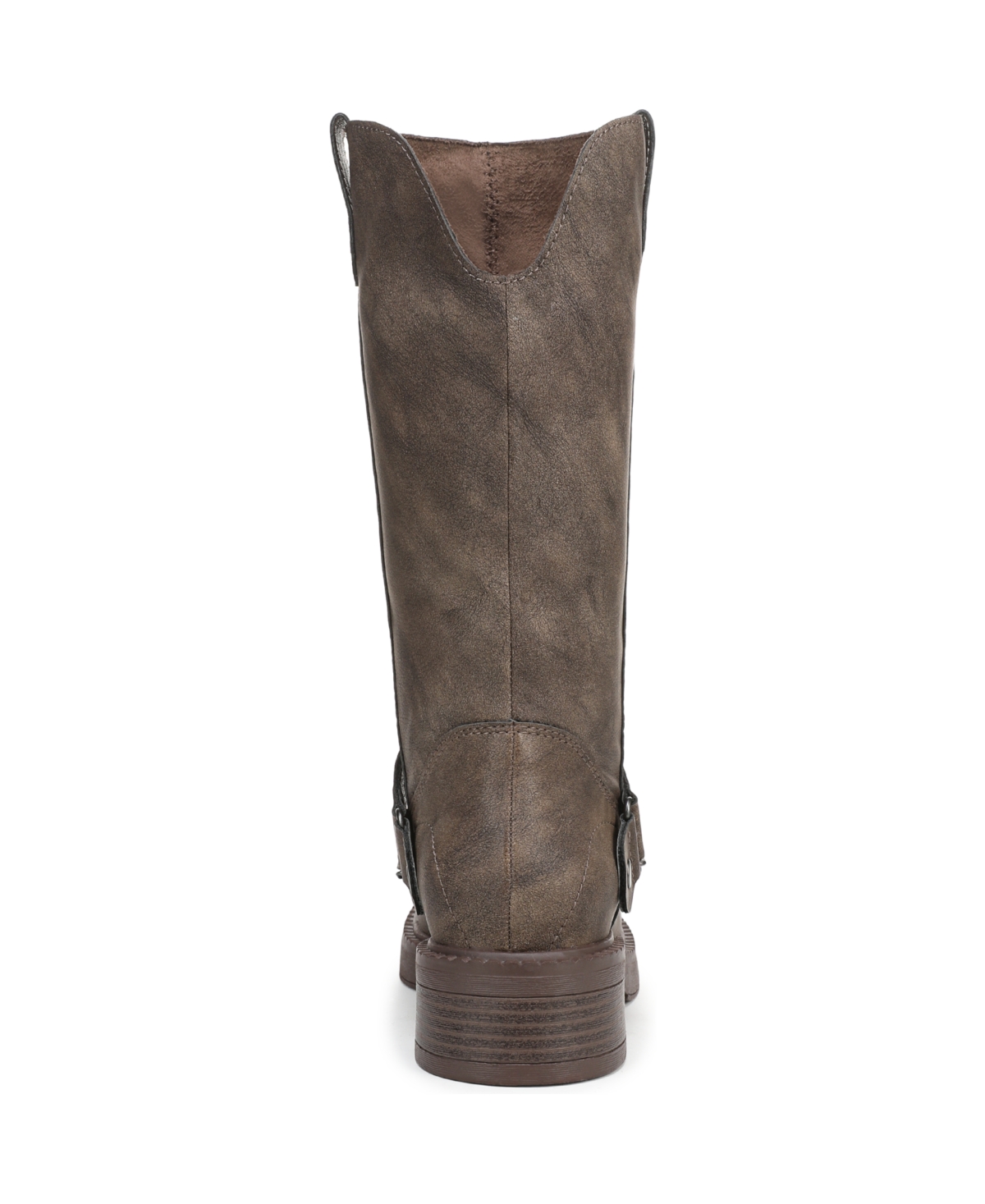 Blowfish Malibu Women's Verona 2 Round Toe Block Heel Tall Boots In Brown