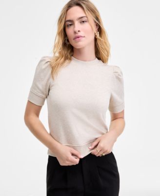 On 34th - Women's Puff-Sleeve French Terry Sweatshirt