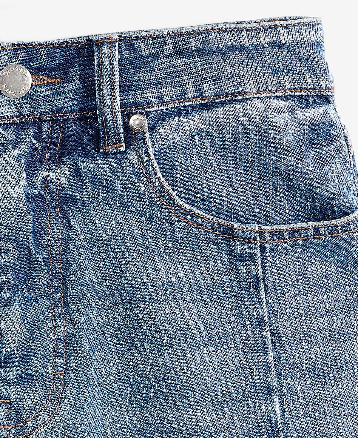 On 34th Women's Cropped High-Rise Barrel-Leg Jeans, Macy's Exclusive view 5 — MAYCSS fashion products