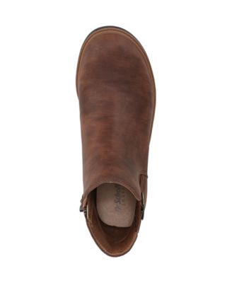 Women's Calm One Round Toe Chelsea Short Boots