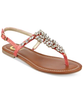 macys jeweled sandals