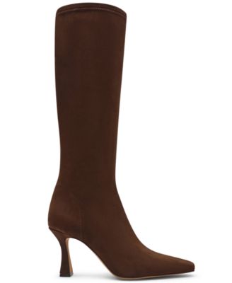 Women's Flute Wide-Calf Knee-High Dress Boots