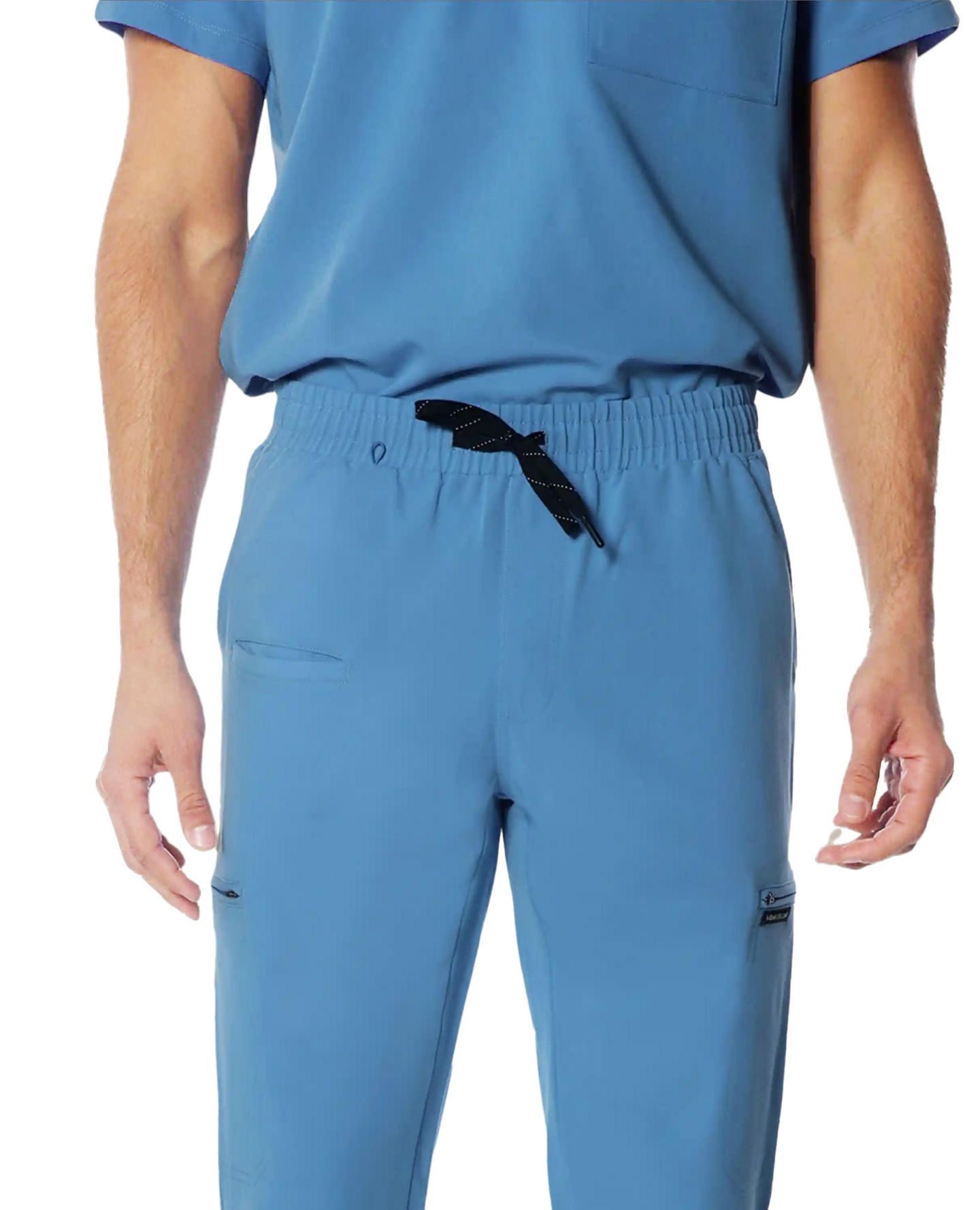 Мужские брюки Members Only Hampton Open Bottom Scrub Pants for Men, цвет: Синий — фото 15
