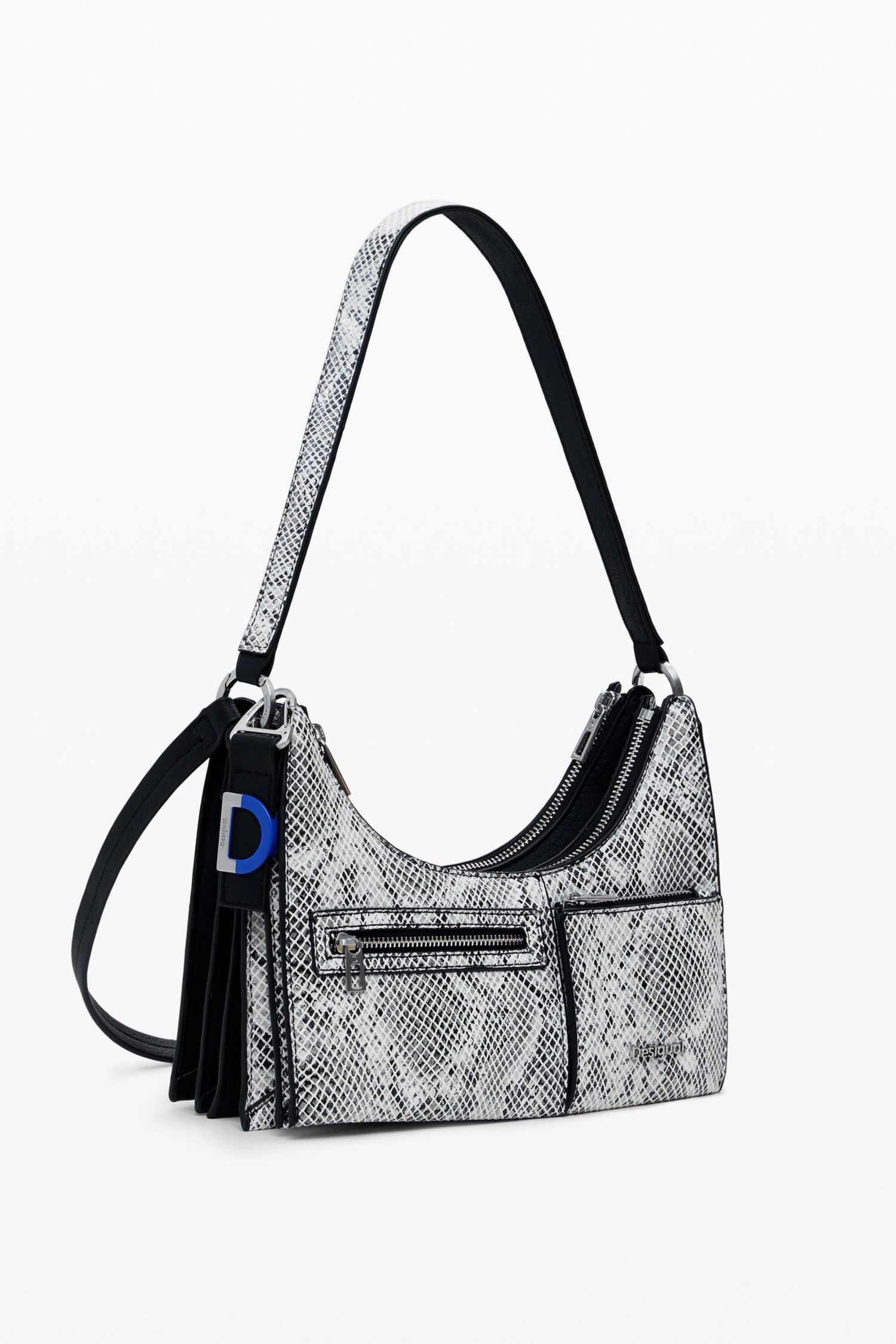 Women's Small Detachable Two-Tone Bag
