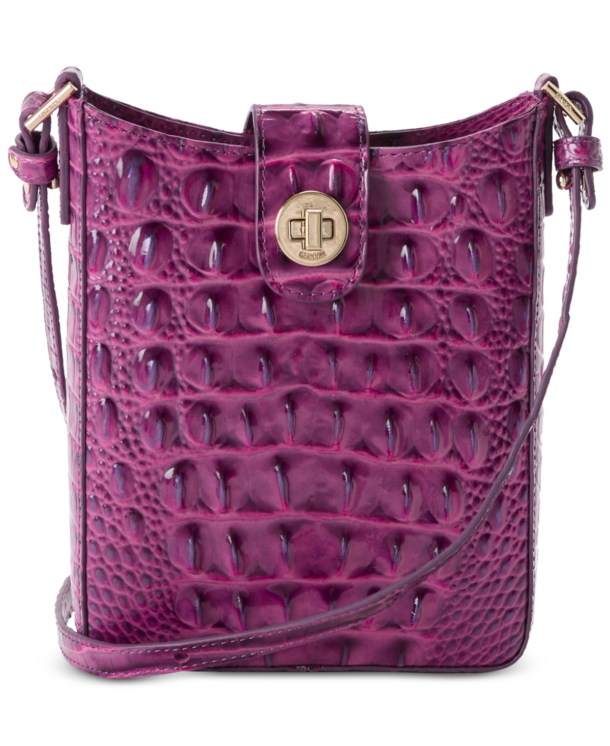 Marley Melbourne Mini Leather Crossbody - Dewberry