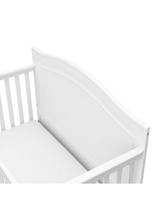 Paris 4-in-1 Convertible Crib (White) – GREENGUARD Gold Certified