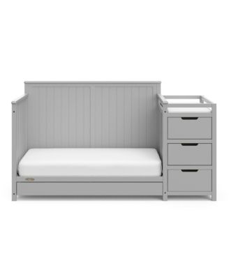 Hadley 5-in-1 Convertible Crib and Changer with Drawer