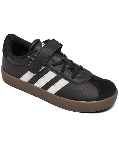 Детские кроссовки adidas Little Kids VL Court 3.0 Fastening Strap Casual Sneakers from Finish Line