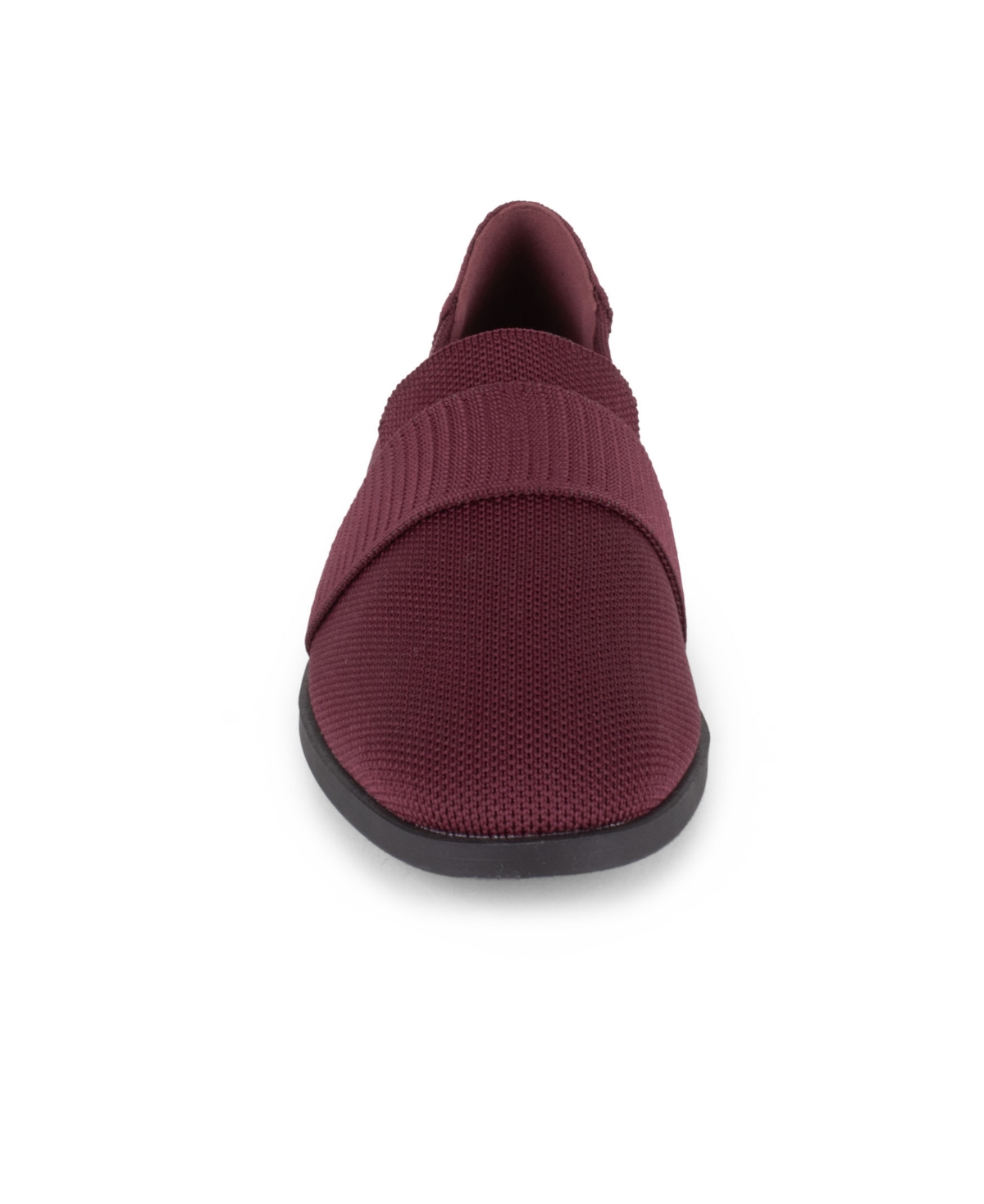 Tahari Mykonos Knit Loafer In Burgundy