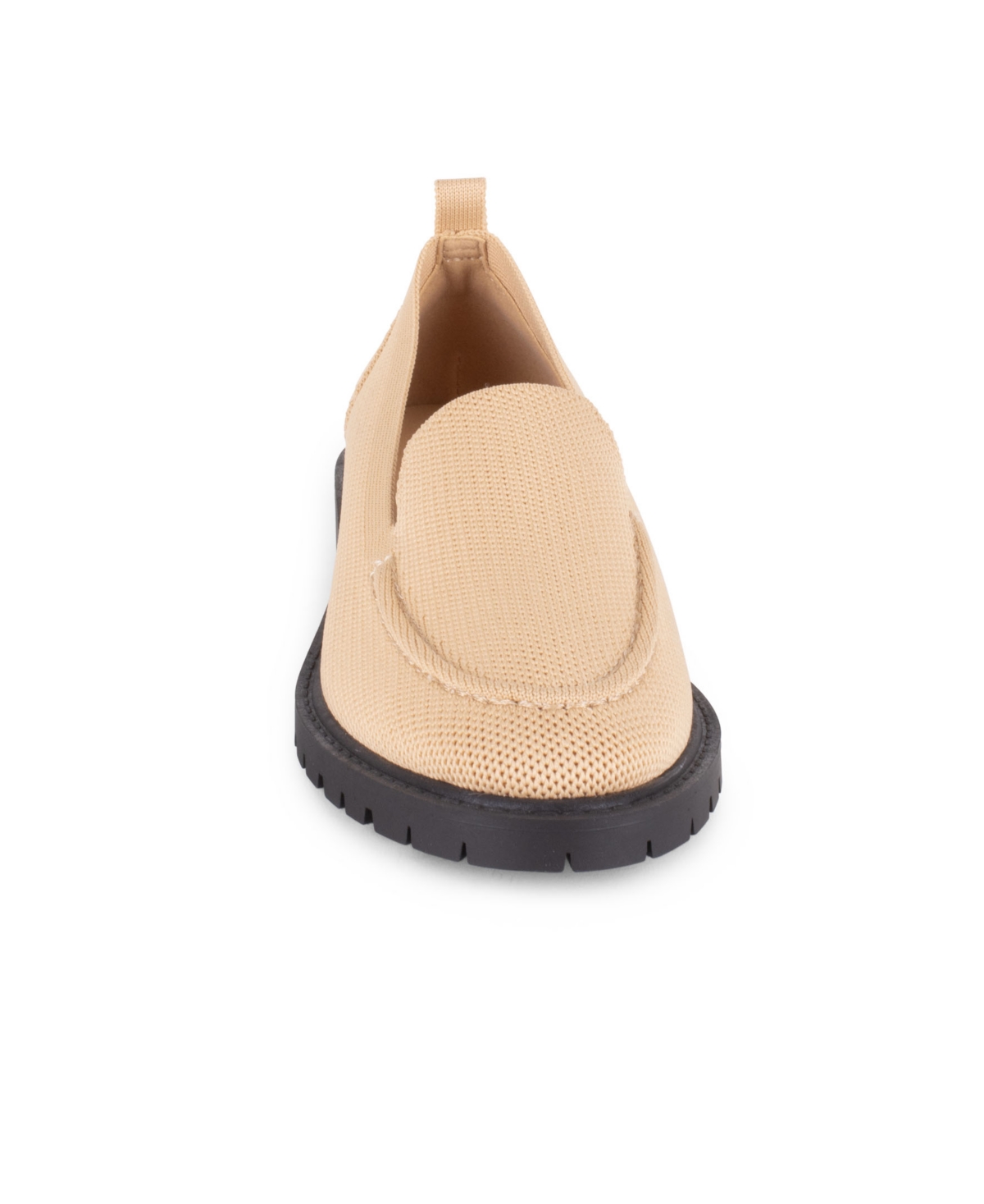 Tahari Siena Knit Loafer In Brown
