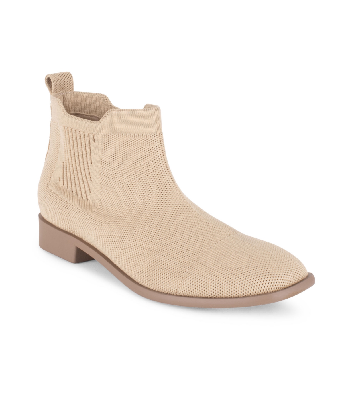 Tahari Women's Roundabout Knit Ankle Boots In Brown