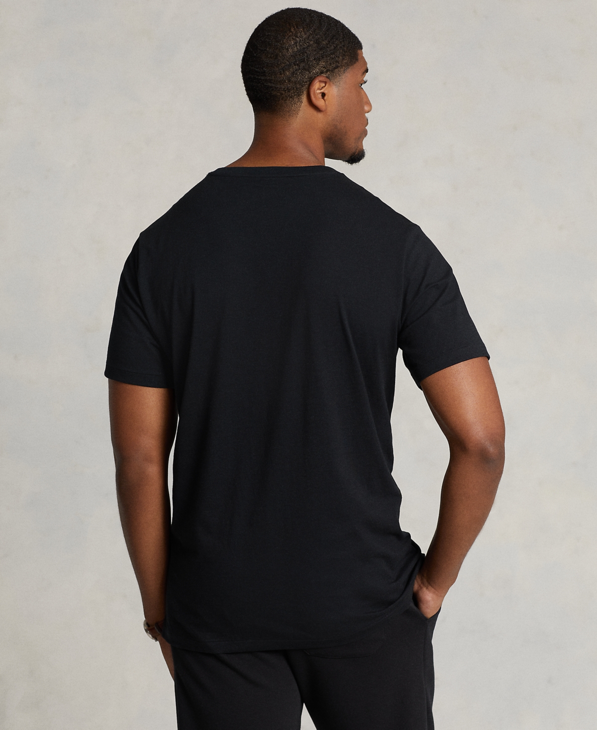 Polo Ralph Lauren Classic Fit Jersey V-neck T-shirt In Blue