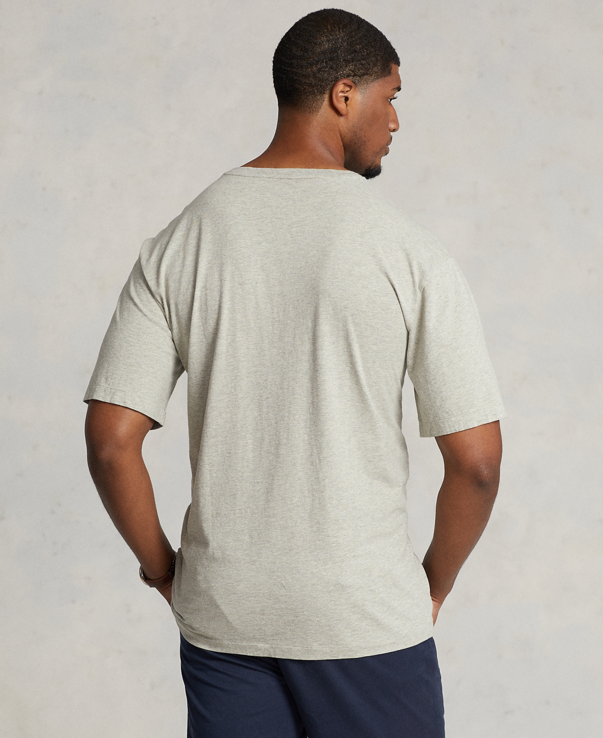 Polo Ralph Lauren Jersey V-neck T-shirt In Neutral