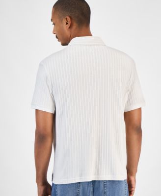 Men's Rocco Textured Polo Shirt