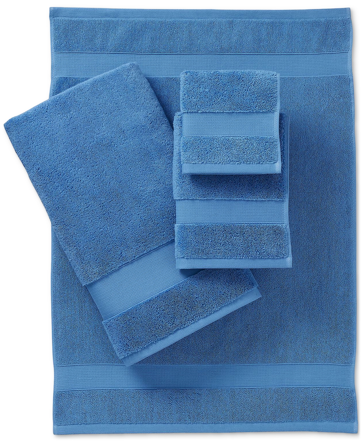 Ralph Lauren Watson Solid Cotton 6-pc. Towel Set In Blue