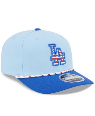 Men's Light Blue/Blue Los Angeles Dodgers 2025 Fourth of July 9SEVENTY Adjustable Hat