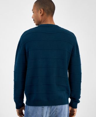 Men's Ribbed Crewneck Sweater