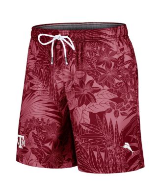Men's Maroon Texas A&M Aggies Santiago Palms Board Shorts