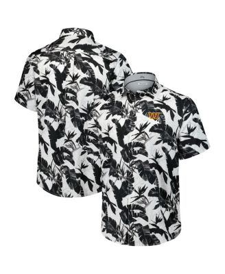 Tommy Bahama - Men's Black Washington Commanders Sunnyvale Blooms Camp Button-Up Shirt