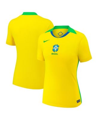 Nike - Women's Yellow Brazil Women's National Team 2025/26 Home Replica Jersey
