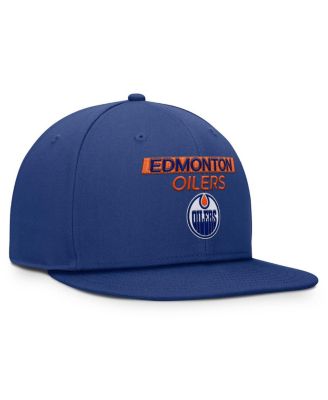 Men's Blue Edmonton Oilers Authentic Pro Prime Snapback Hat
