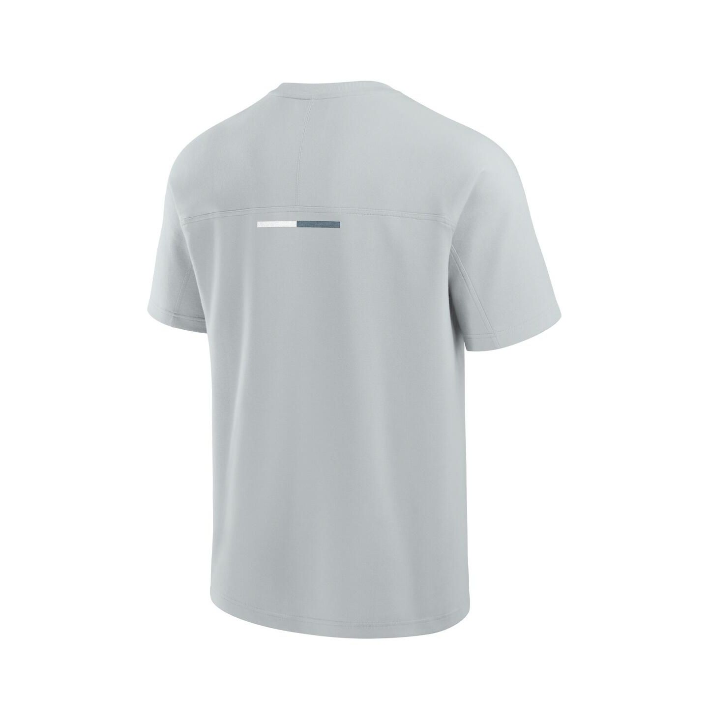 Мужская футболка Fanatics Gray Texas Longhorns Flex Tri-Blend — фото 3