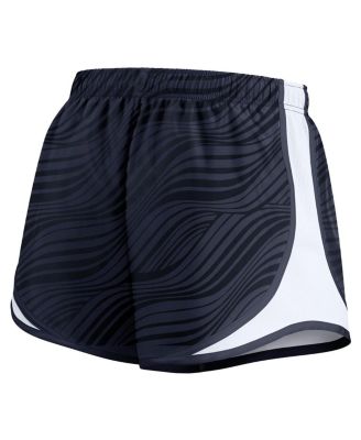 Women's Navy Dallas Cowboys Tempo Performance Shorts