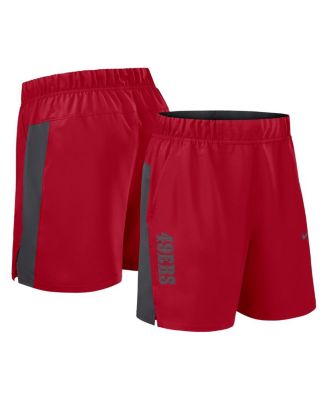 Nike - Men's Scarlet San Francisco 49ers Woven Victory Performance Shorts