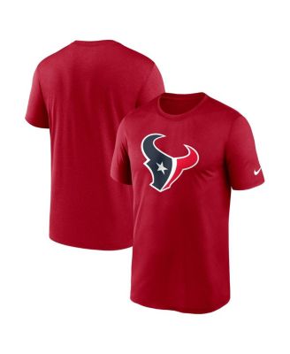 Nike - Men's Red Houston Texans Primetime Legend Logo Performance T-Shirt