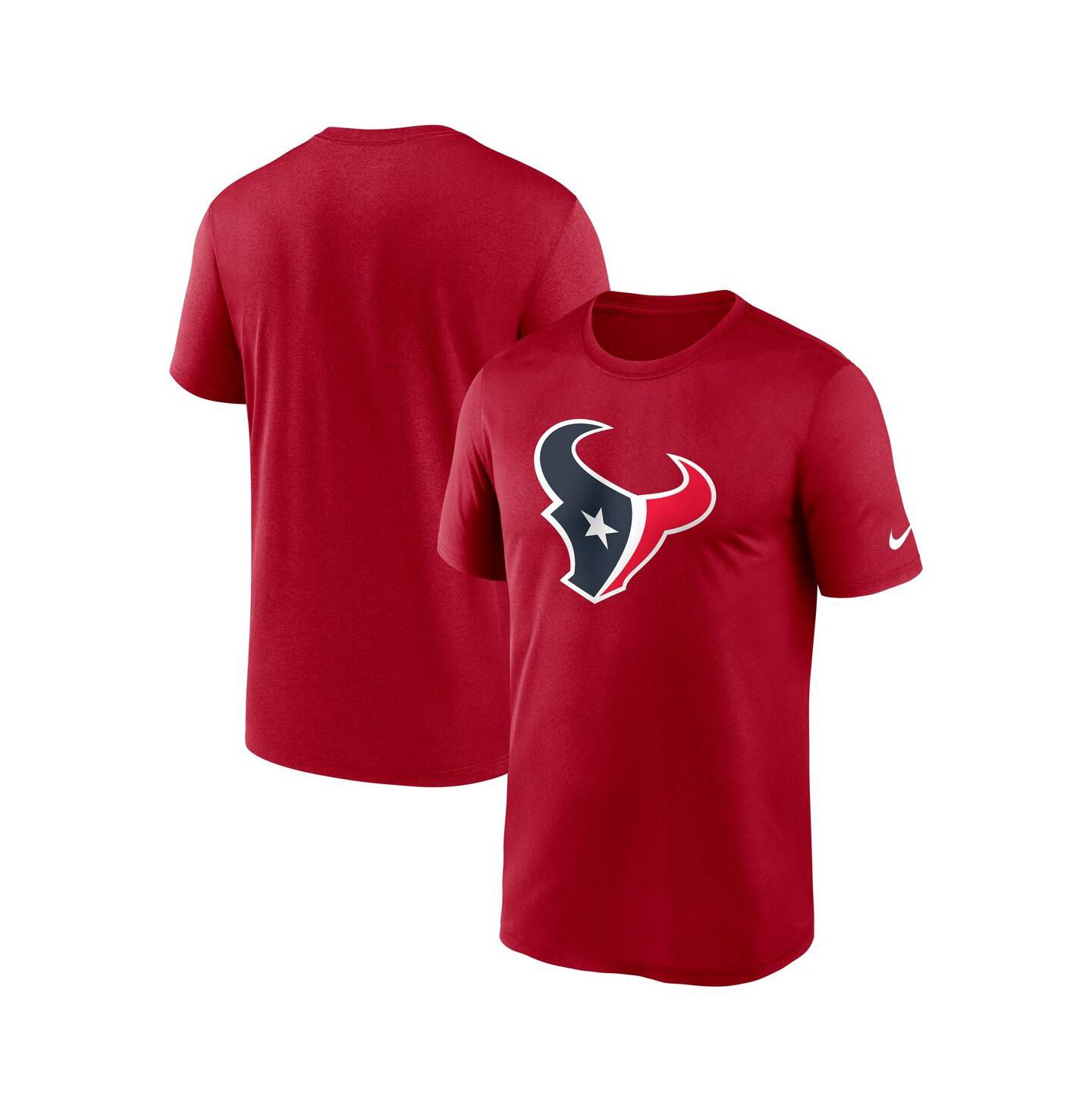 Мужская футболка Nike Red Houston Texans Primetime Legend Logo Performance — фото 1