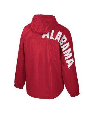 Men's Crimson Alabama Crimson Tide Reloaded Anorak Half-Zip Jacket