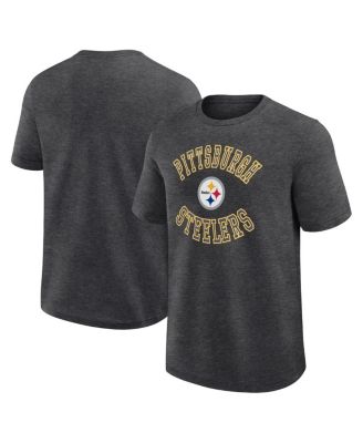 Logo Athletic - Men's Heather Charcoal Pittsburgh Steelers Success T-Shirt