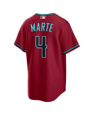 Men's Ketel Marte Red Arizona Diamondbacks Alternate 2 Replica Jersey