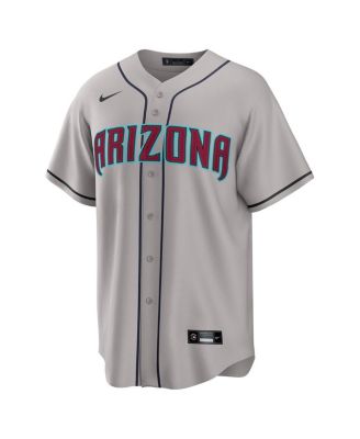 Men's Ketel Marte Gray Arizona Diamondbacks Road Replica Jersey