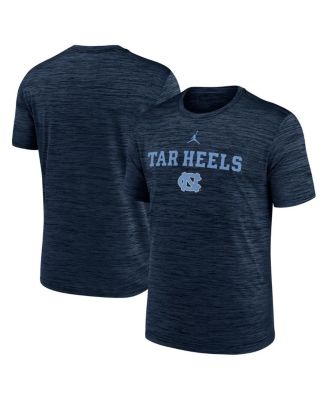Jordan - Men's Navy North Carolina Tar Heels 2025 Sideline Velocity Performance T-Shirt
