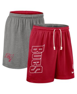 Nike - Men's Red Tampa Bay Buccaneers Sideline Reversible Performance Shorts