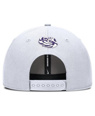 Men's White LSU Tigers Rise Practice Adjustable Hat