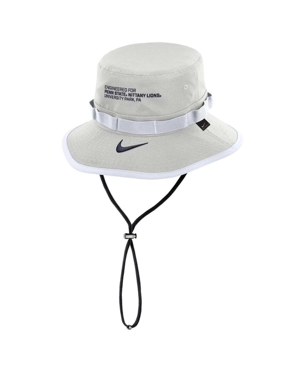 Nike Men's Gray Penn State Nittany Lions 2025 Sideline Apex Boonie Performance Bucket Hat In Gray