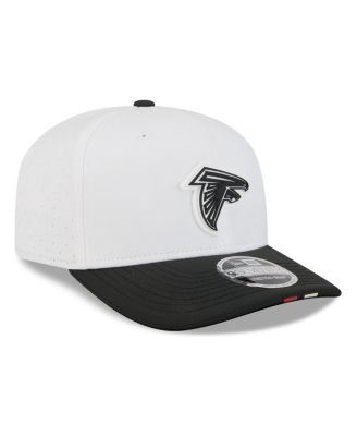 Men's White/Black Atlanta Falcons 2025 NFL Training Camp 9SEVENTY Adjustable Hat